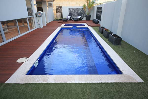 Aquatechnics Bellagio fibreglass pool design