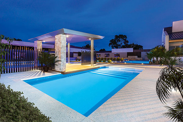 Aquatechnics Hayman fibreglass pool design