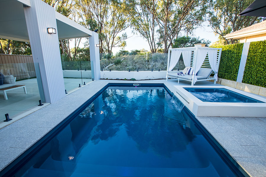 Aquatechnics Istana fibreglass pool design