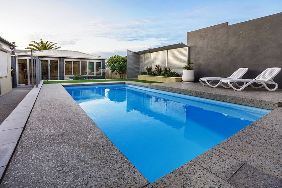 Aquatechnics Palazzo fibreglass pool design