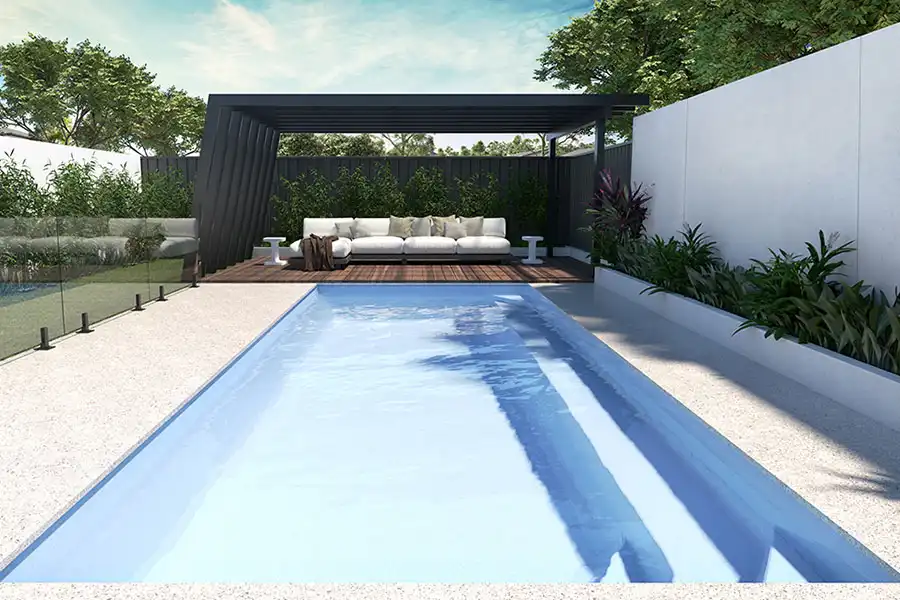 Aquatechnics Sheffield fibreglass pool design
