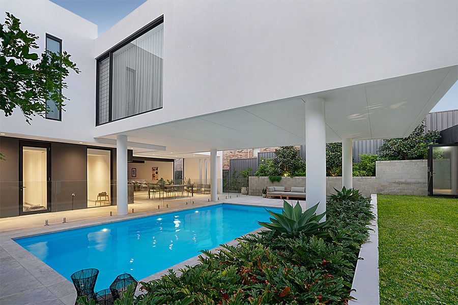 Aquatechnics Valentina fibreglass pool design