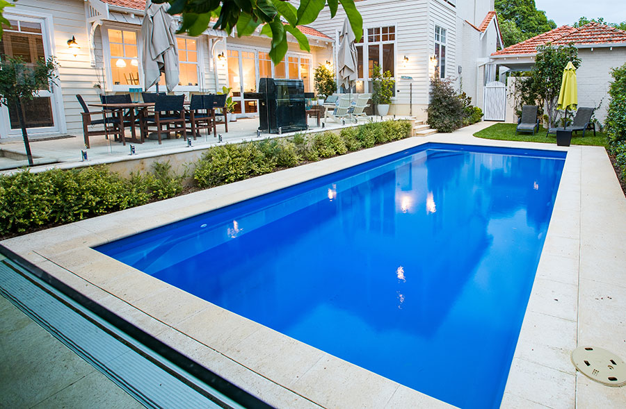 Aquatechnics Westminster fibreglass pool design